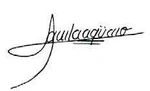 Firma de María Luisa Ávila Agüero