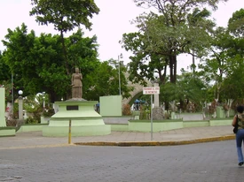 El parque de Santa Cruz
