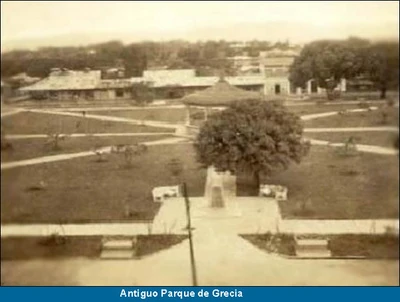 Antiguo Parque Central de Grecia.