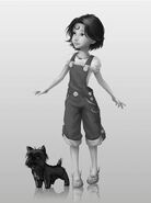 arte de Dorothy y Toto