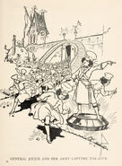 General Jinjur y su ejercito captura la ciudad.
