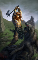 Celtic barbarian by willobrien-d5or12k