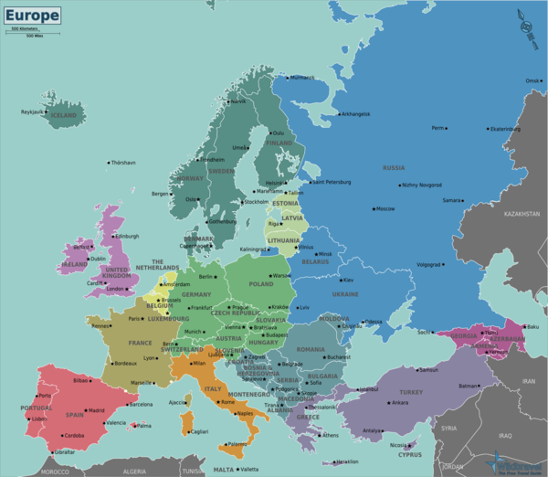 Portugal Map (Political) - Worldometer