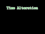 Time Alteration (Promo)