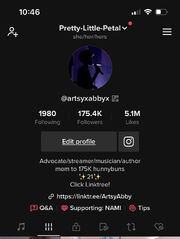Artsy's Tiktok profile
