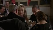 Vicki bumping into Alfred Pennyworth.