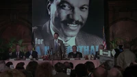 Harvey Dent during his election as district attorney.
