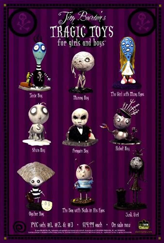 Tragic Toys Tim Burton Wiki Fandom