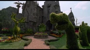 The front yard.