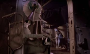 Finkelstein locking Sally in her bedroom as punishment.