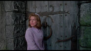 Peg at the front door.