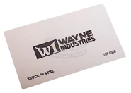 Bruce Wayne's business card