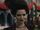 Woman with Large Poitrine in Red Queen's Court