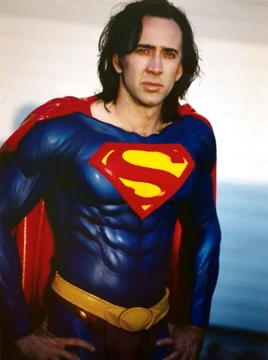Nic Cage Superman