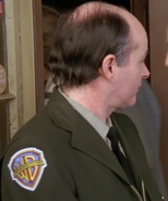 Studio Guard in Pee-wee's Big Adventure.