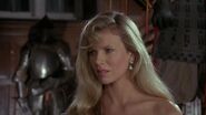 Vicki seeing Bruce being suddenly excused by Alfred.
