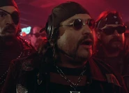 Biker #1 in Pee-wee's Big Adventure.