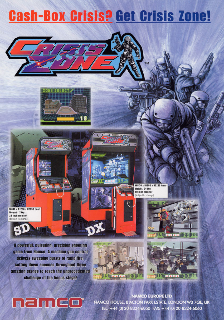 crisis zone arcade game