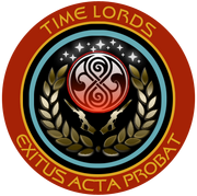 Timelords Command with Gallifreyan symbol