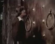 The bronze doors, where The Time Machine was dragged.