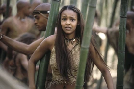 Samantha Mamba as Mara, a modernized Weena in the 2002 film.