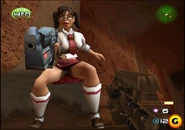 Jo-Beth Casey in TimeSplitters 2.