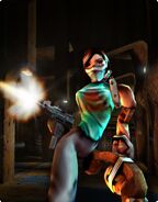 Female Cyborg in TimeSplitters 1.