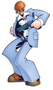 TimeSplitters 2 promo art of Harry Tipper.