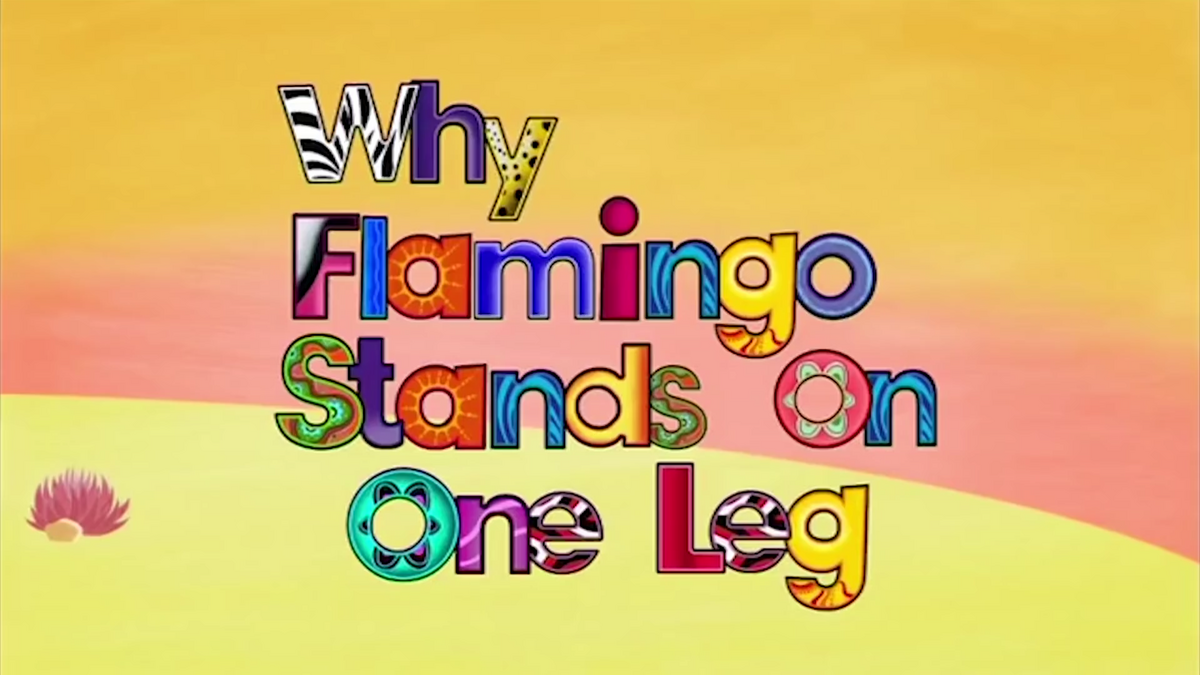 Why Flamingo Stands On One Leg | Tinga tinga tales Wiki | Fandom