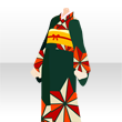 Modern Design Kimono (Green)