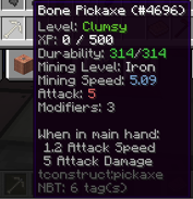 Pickaxe | Tinkers' Construct 2 Wiki | Fandom