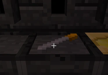 Unlike tools, tipped bolts do not require a mold to make, simply put the untipped rod on the output table of a smeltery and pour on the metal. I used limonite.