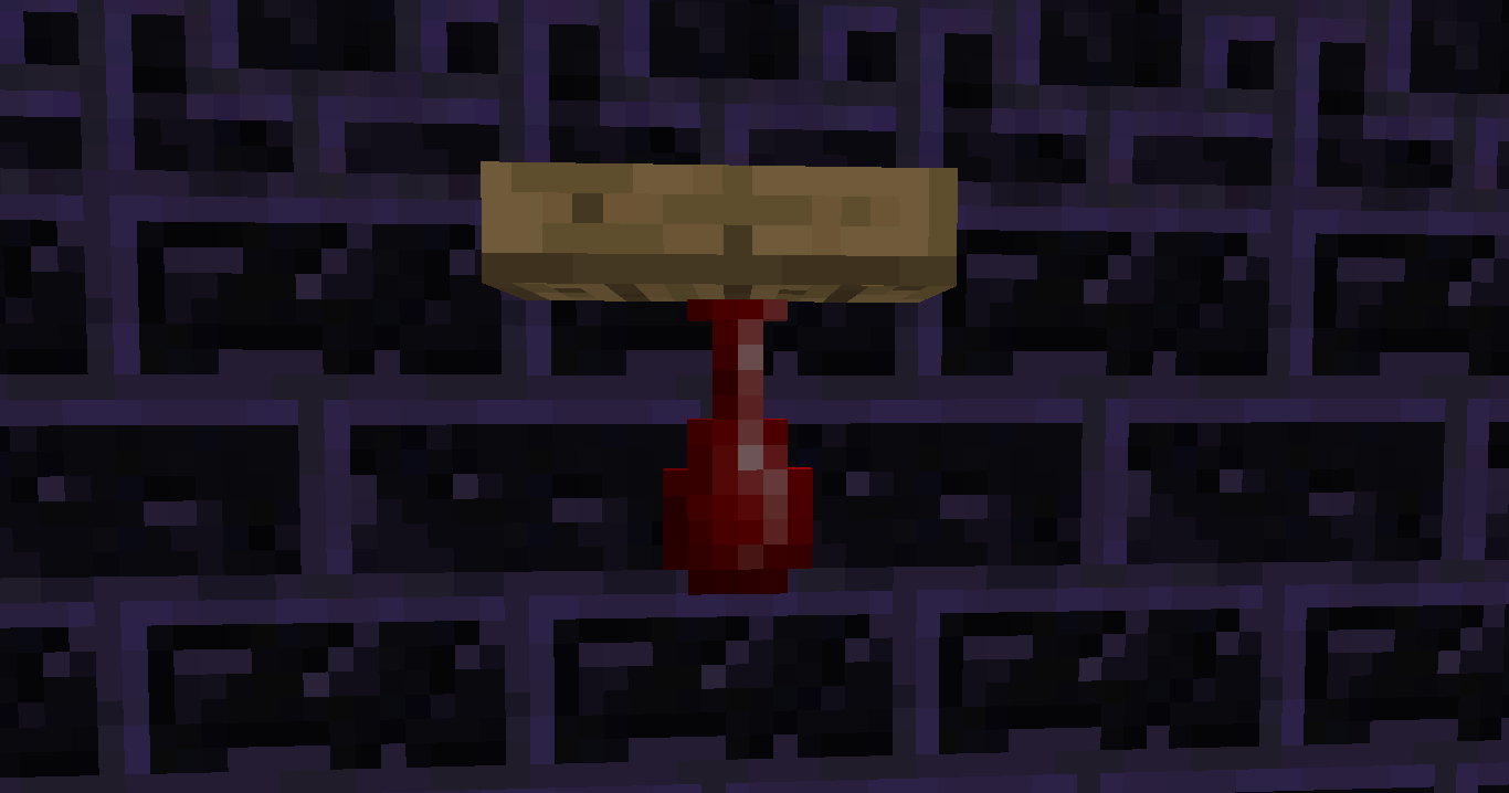 Как сделать кровь в minecraft