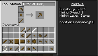 Tinkers tool leveling 1.7.10