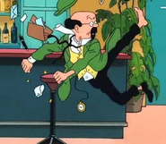 Calculus slips when demonstrating the savage, as seen in the animated series.