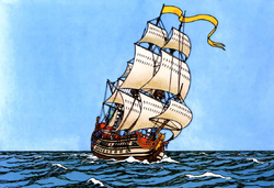 OCT121841 - TINTIN WRECK OF THE UNICORN PUZZLE - Previews World