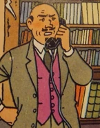 Müller talking to his agents on the phone twice