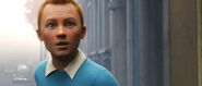 Tintin realized that his wallet's been stolen.