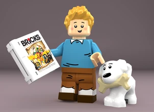 LEGO Tintin and Snowy