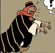 Patrash Pasha's original design as seen in the book series.