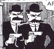 Thompson and Thomson as seen in original magazine version.