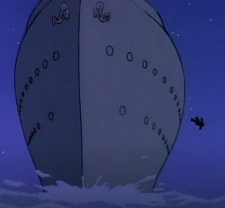 Lopez falling to his death