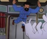 Captain haddock and snowy flying.jpg (16 KB) Snowy trying to float away from Haddock from catching him as seen in Explorers on the Moon