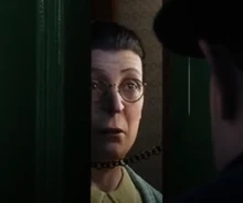 Mme Pinson dans le film de 2011.