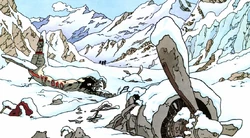 Débris du D.C 3 appartenant à la Sarl Airways