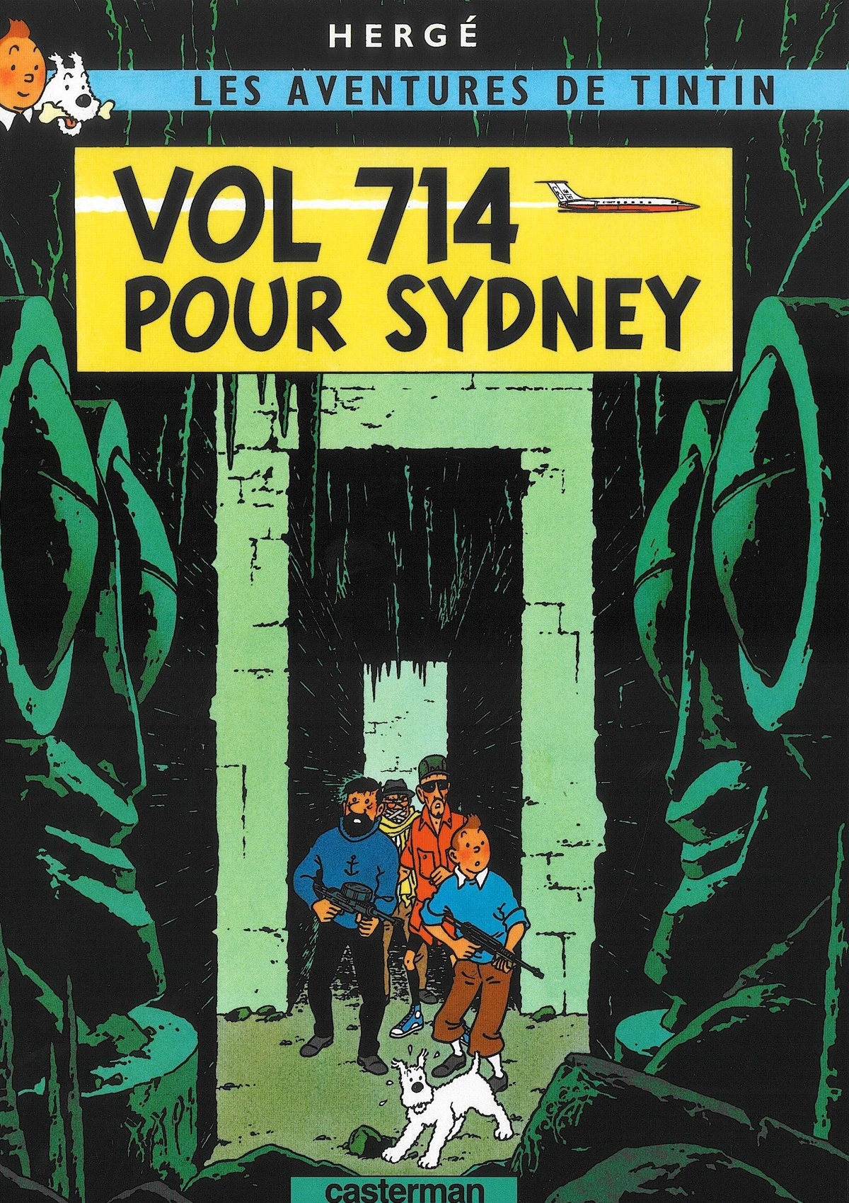 En avion Tintin » n°32 L'hydravion Australien de Vol714 pour Sydney