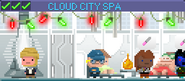 Decorated Cloud City Spa