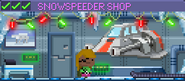 Decorated Snowspeeder Shop