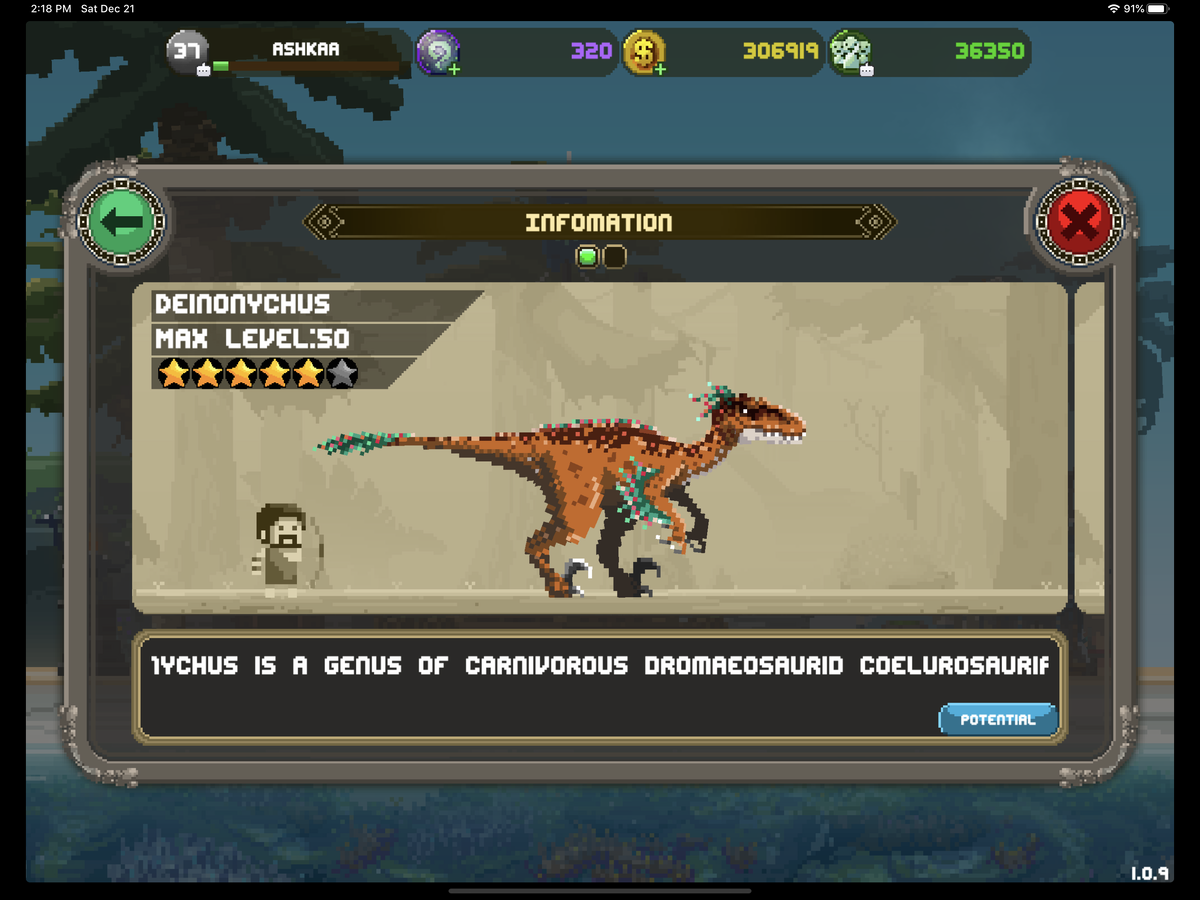 Deinonychus (Dinoworld)