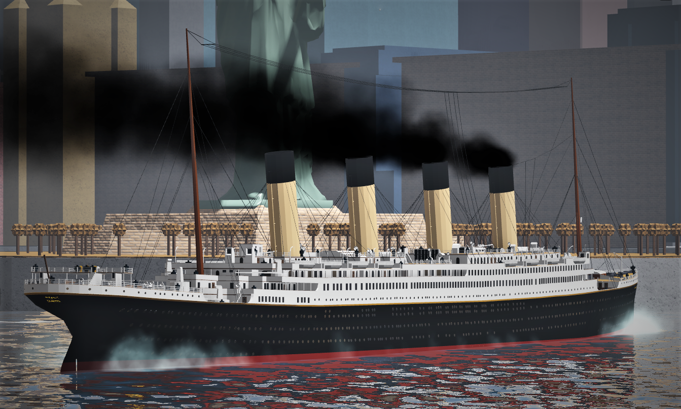 rms titanic model